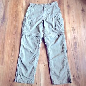 CABELA’S Hybrid Hiking Cargo Pants Convertible Shorts Medium Men’s
